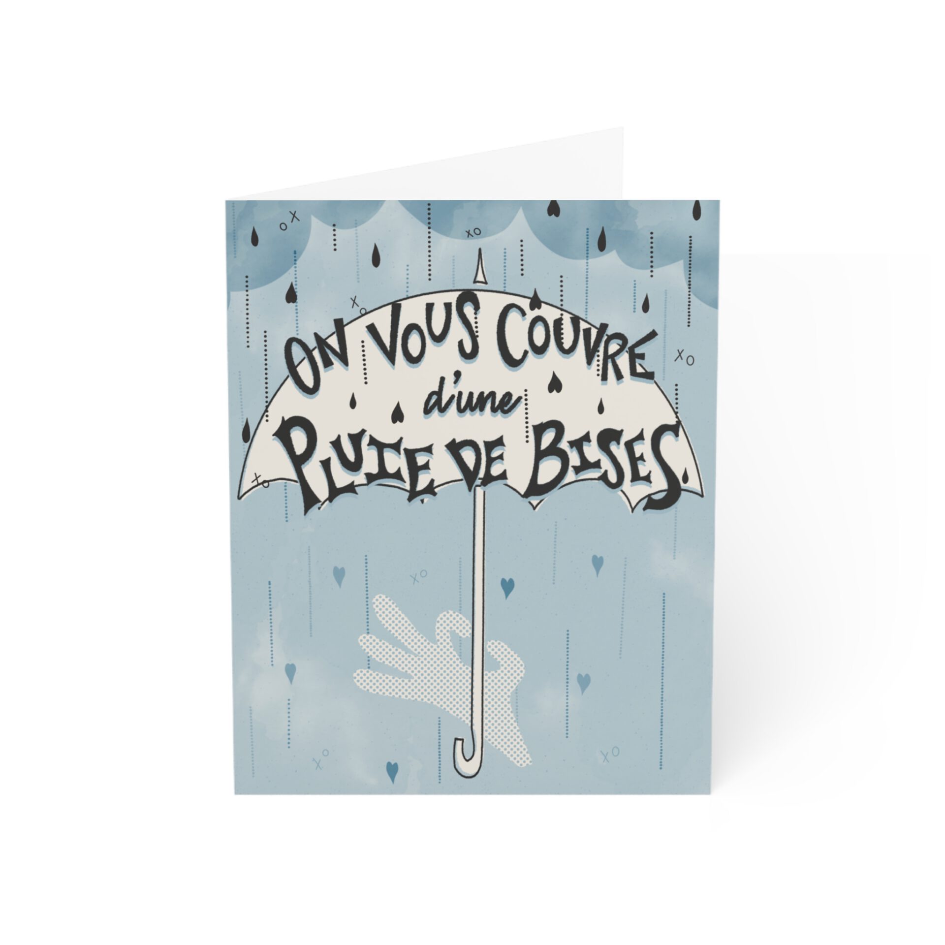 Front pluie de bises